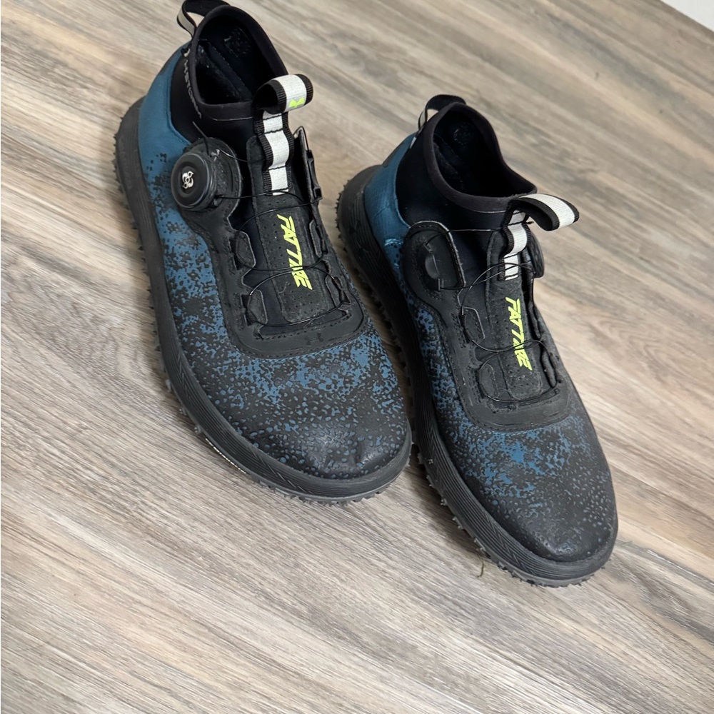 Under Armor x Michelin Storm shoes with BAQ Tech wire design Storm / Flat tire